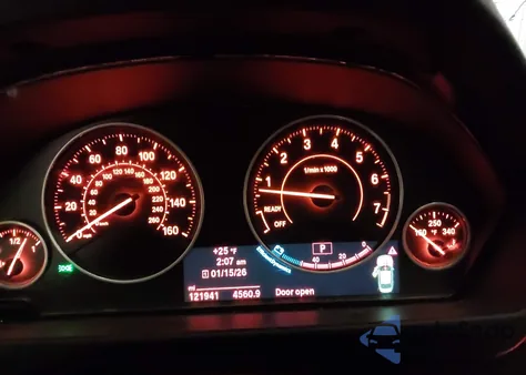 2014 BMW 335I xDrive z USA, uszkodzony, nr VIN WBA3B9G5XENR91356